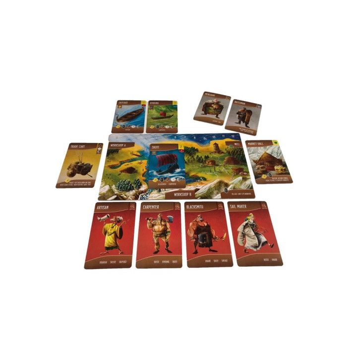 JEUX DE SOCIÉTÉ - Charpentiers de la Mer du Nord