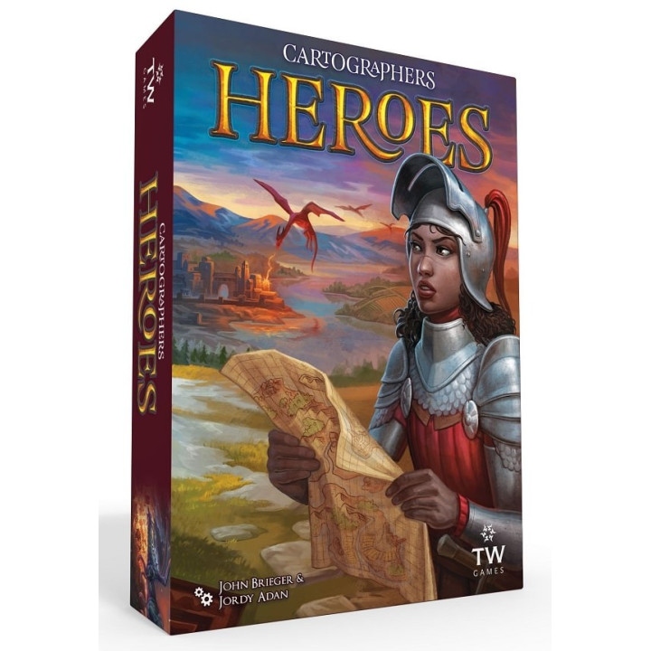 JEUX EN FAMILLE - Cartographers - Heroes