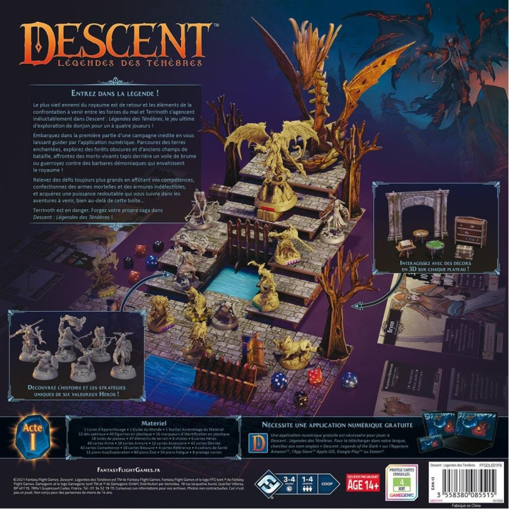 JEUX EXPERTS - Descent : Légendes des Ténèbres