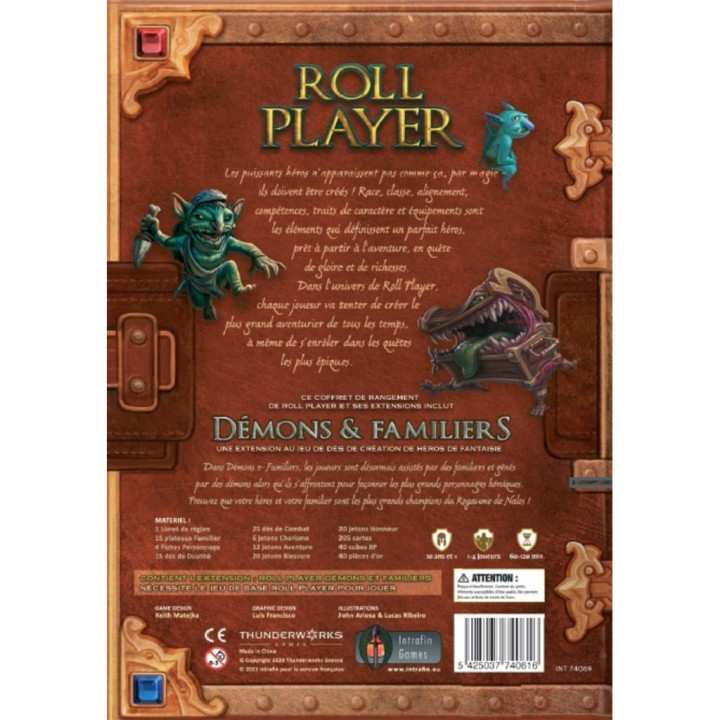 JEUX EXPERTS - Roll Player - Démons et Familiers Big Box