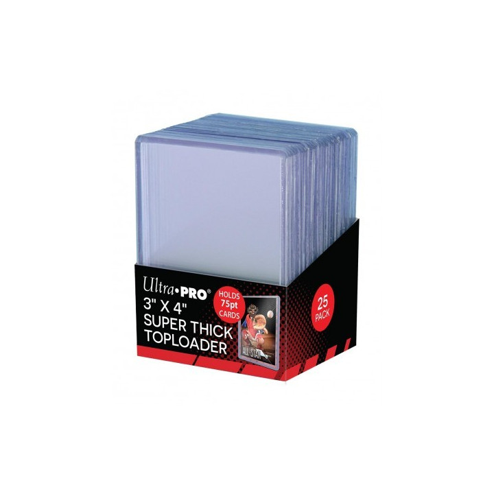 TOP LOADER - Toploader - 3" x 4" Regular (25 pièces)