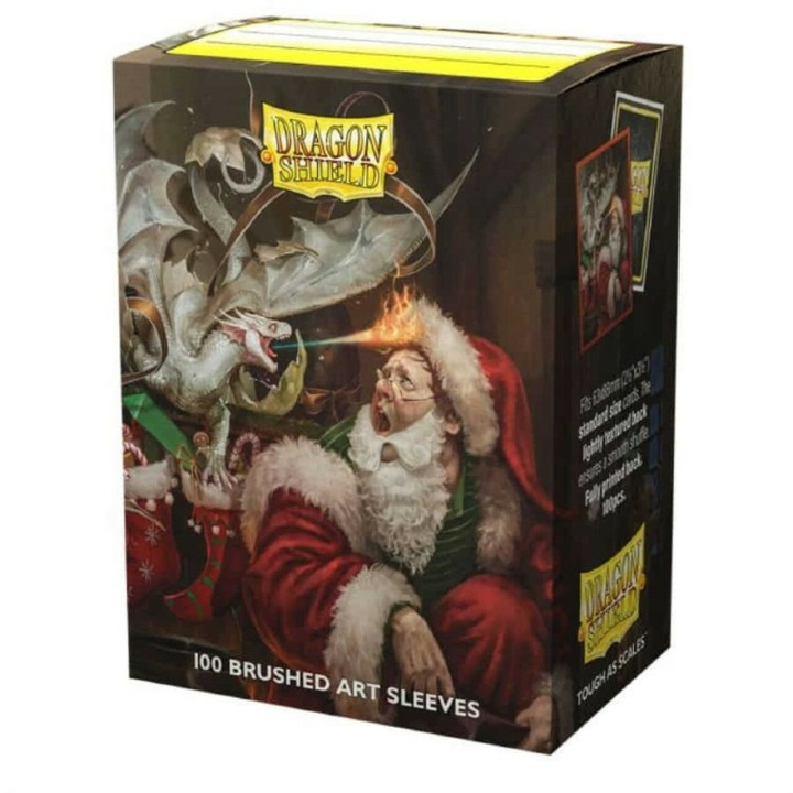 Christmas pockets Dragon Shield (x100) - SLEEVES