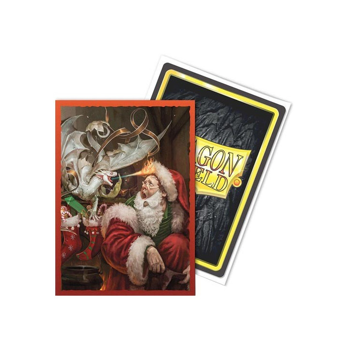 SLEEVES - Pochettes de Noël Dragon Shield (x100)