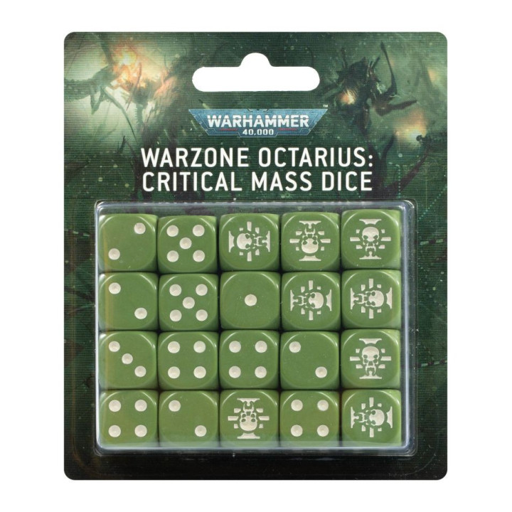 DÉS - Set de Dés Zone de Guerre Octarius - Masse Critique