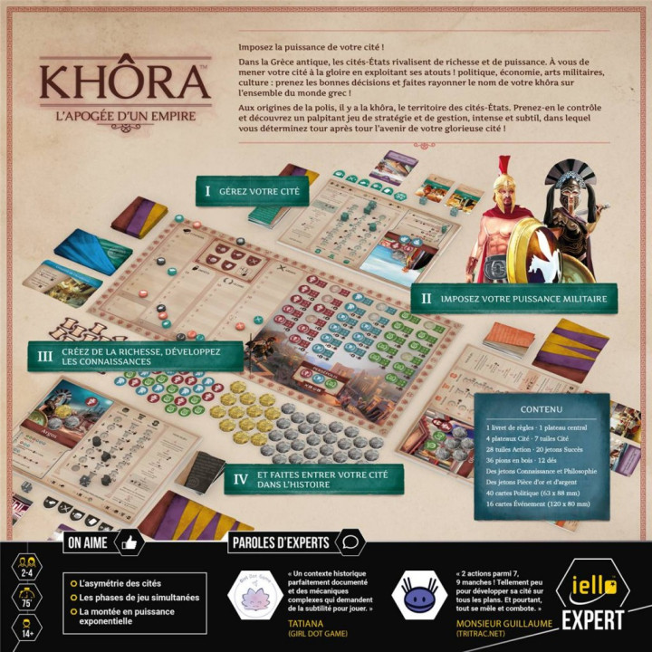 JEUX EXPERTS - Khôra - L'Apogée d'un Empire