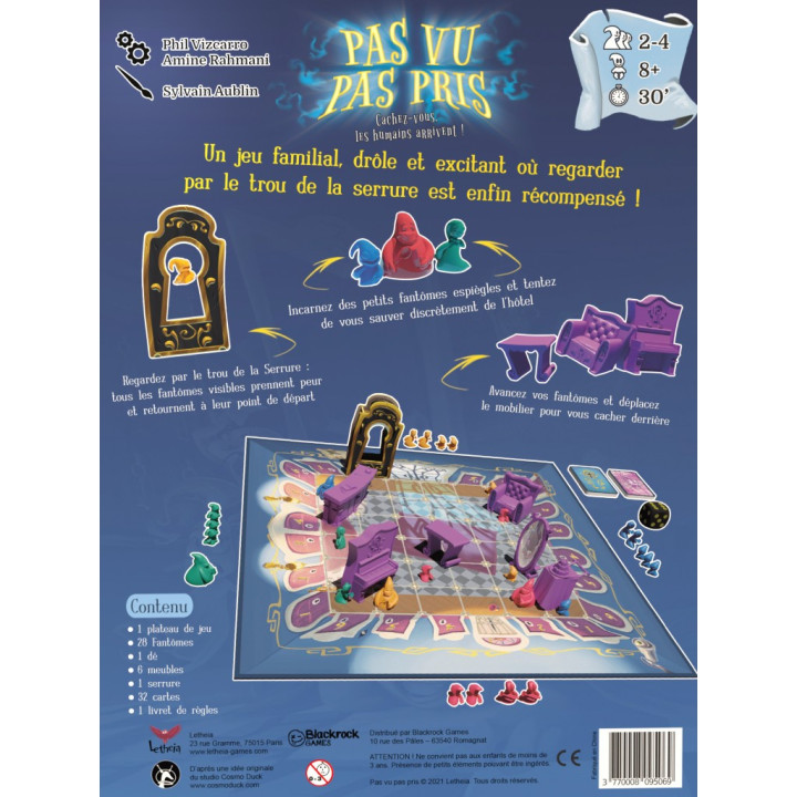 Pas Vu, Pas Pris ! - FAMILIENSPIELE