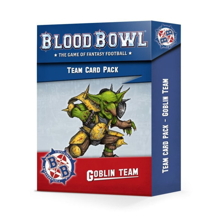 FIGURINES - Blood Bowl Goblin Team Card Pack