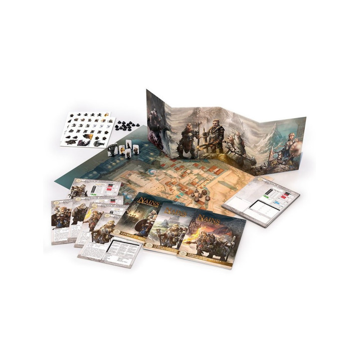 MÉDIÉVAL ET FANTASTIQUE - Nains - Initiation au Jeu d'Aventures dans les Terres d'Arran