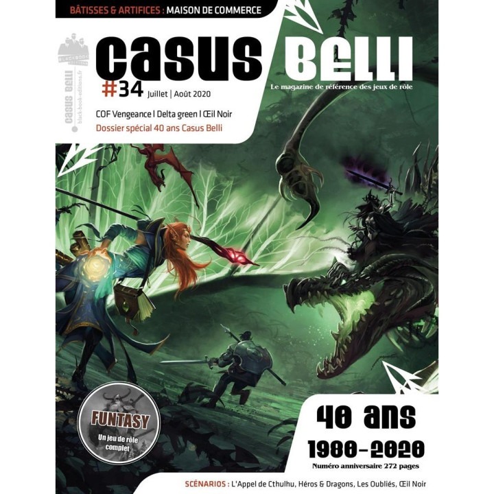 Casus Belli 34 - GESELLSCHAFTSSPIELE