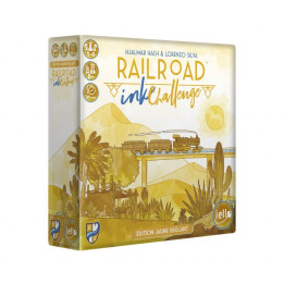 JEUX EN FAMILLE - Railroad Ink Challenge - Jaune Brulant