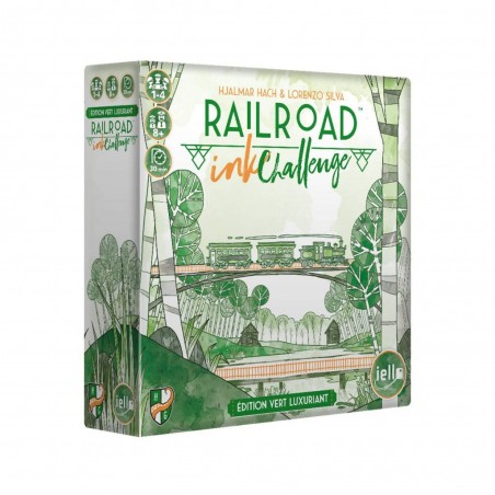 Railroad Ink Challenge - Vert Luxuriant