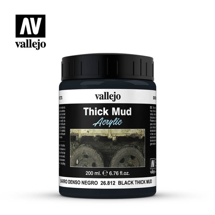 PEINTURES - Diorama - Black Thick Mud (26.812)