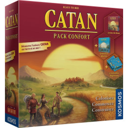 JEUX EN FAMILLE - Catan - Pack Confort