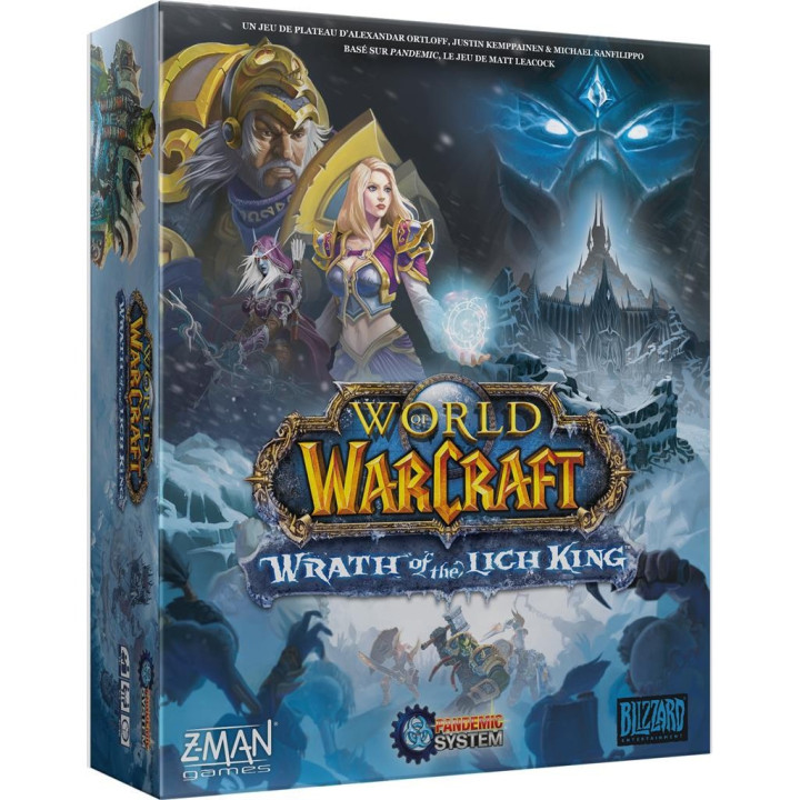 World of Warcraft : Wrath of the Lich King - A Pandemic System Board Game - GESELLSCHAFTSSPIELE