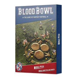 Nurgle Pitch – Double-sided Pitch and Dugouts Set - MINIS