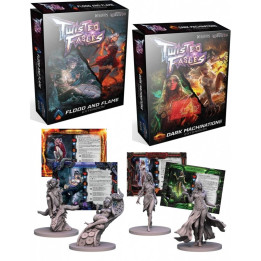 Twisted Fables - Pack Flood and Flame et Dark Machinations - BOARD GAMES