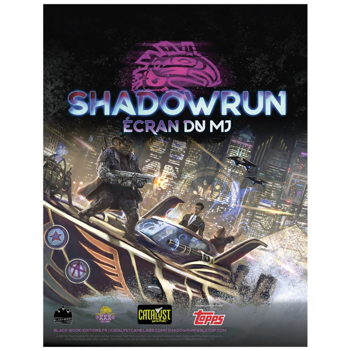 Shadowrun 6 - Ecran du Meneur de jeu + Livret + Fiches prétirées - ANTICIPAZIONE E CYBERPUNK