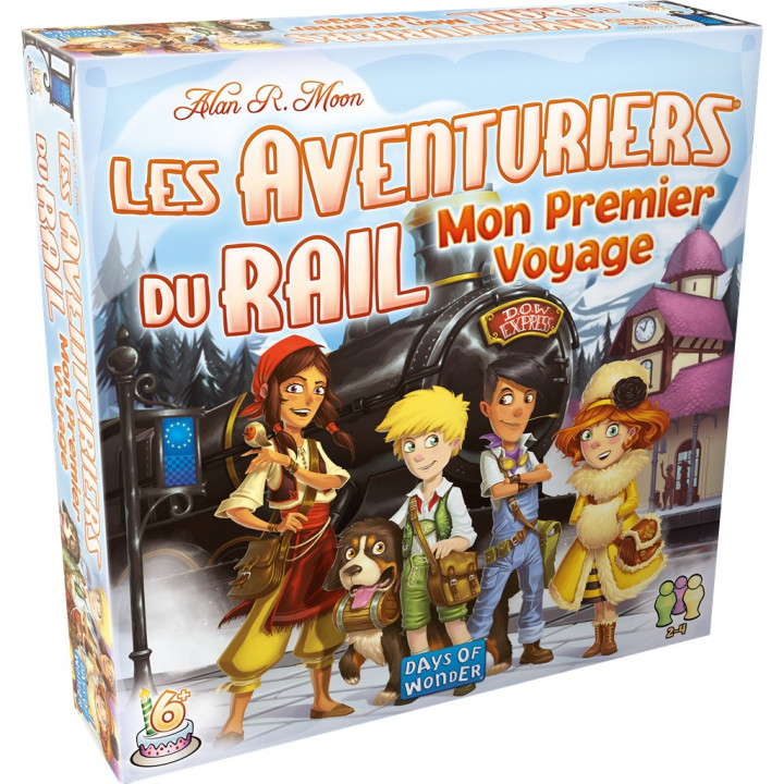 JEUX DE SOCIÉTÉ - Les Aventuriers du Rail Europe : Mon Premier Voyage