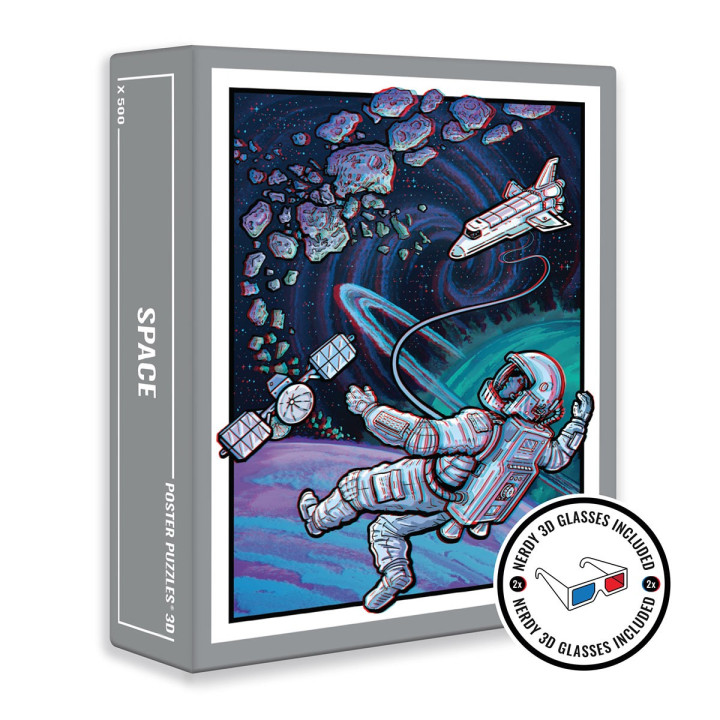 PUZZLES - Espace 3D Puzzle - 500p