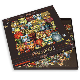 PUZZLES - Puzzle Palapeli "Eulen" - 211p