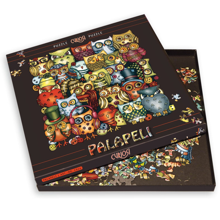 PUZZLES - Puzzle Palapeli "Eulen" - 211p