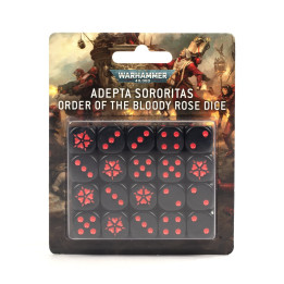 FIGURINES - Set de Dés Adepta Sororitas de l'Ordre de la Rose de Sang