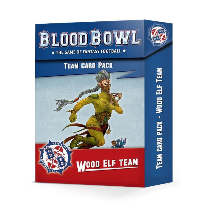 FIGURINES - Blood Bowl Wood Elf Team Card Pack