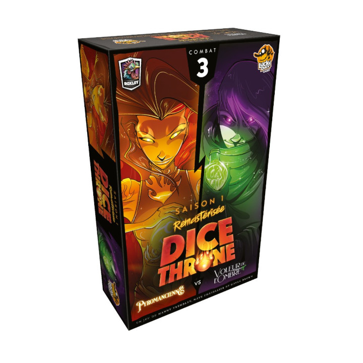A TRIER - Dice Throne S1- Pyromancienne VS Voleur de l’Ombre