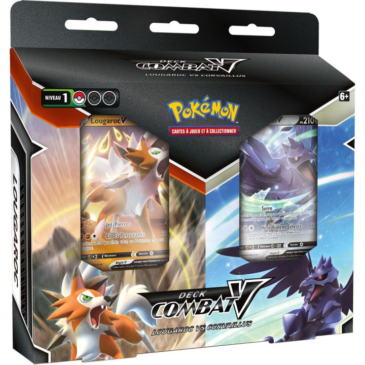 Pokémon Deck Combat V - Lougaroc / Corvaillus - POKÉMON