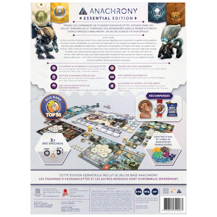 Anachrony : Essential Edition - GESELLSCHAFTSSPIELE