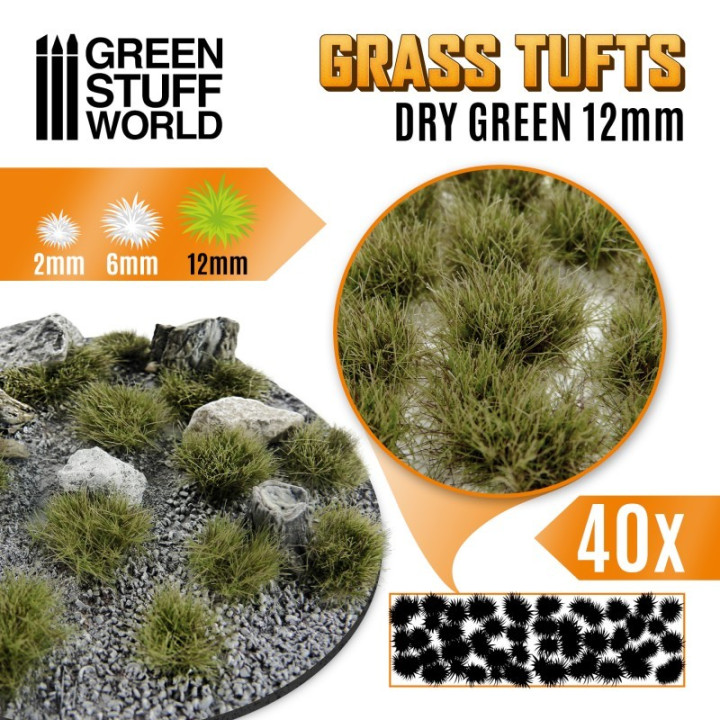 Grass Tufts 12mm - GRASS TUFTS