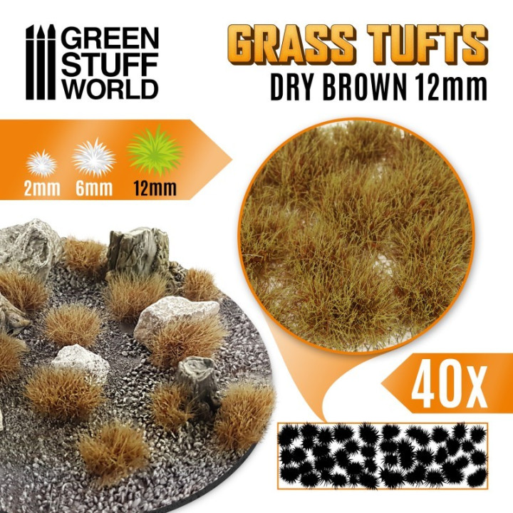 TOUFFES HERBE - Touffes d'Herbe 12mm