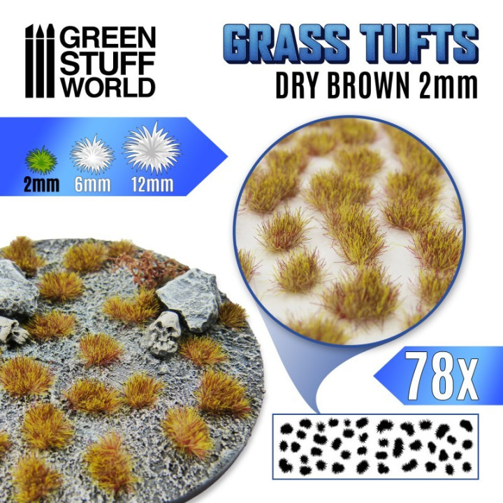 Grass Tufts 2mm - GRASS TUFTS