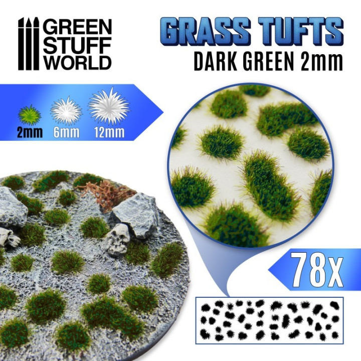 TOUFFES HERBE - Touffes d'Herbe 2mm