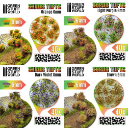 TOUFFES HERBE - Touffes de Buisson 6mm