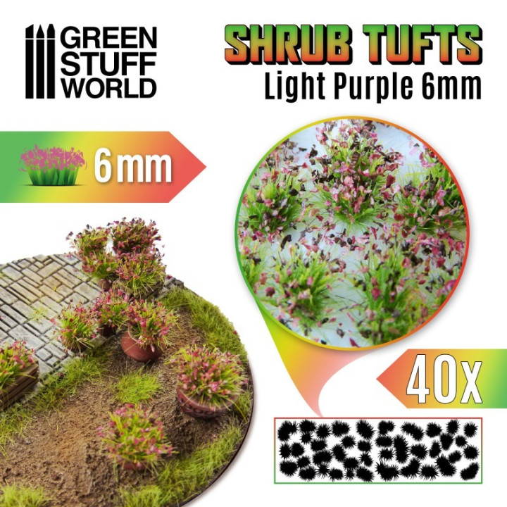 Touffes de Buisson 6mm - KRÄUTERTAUCHER
