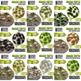 TOUFFES HERBE - Touffes d'Herbe 6mm