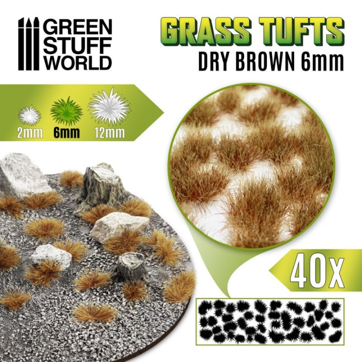 Grass Tufts 6mm - GRASS TUFTS