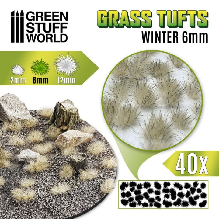 Grass Tufts 6mm - GRASS TUFTS