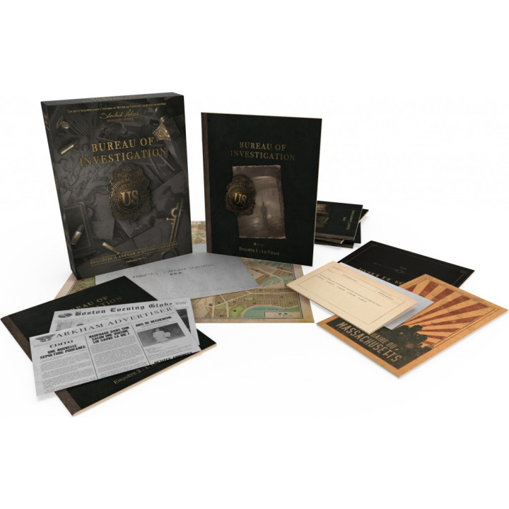 Bureau of Investigation : Enquêtes à Arkham & Autres Contrées - COOPERATIVE GAMES