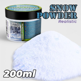 NEIGE ARTIFICIELLE - NEIGE Artificielle Poudreuse 200ml - Realistique