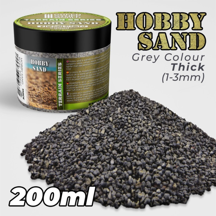 SABLE DE MODÉLISME - Sable de modélisation grossier 200ml