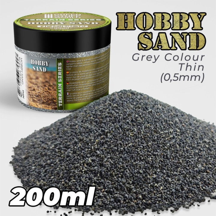 Thin Hobby Sand 200ml - HOBBY SAND
