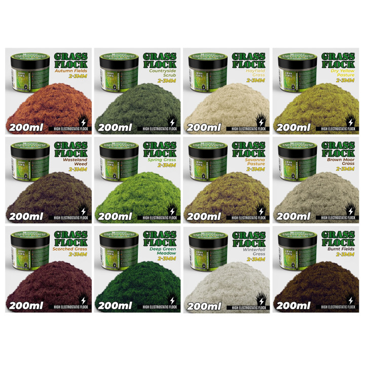 HERBE STATIQUE - Herbe Statique 2-3mm 200ml