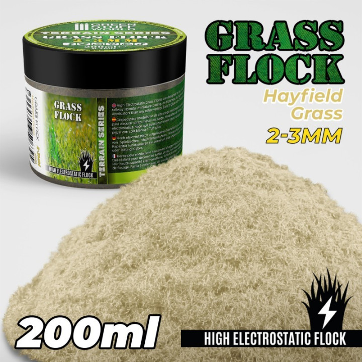 Static Grass Flock 2-3mm 200 ml - STATIC GRASS
