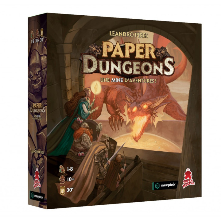 Paper Dungeons - BOARD GAMES