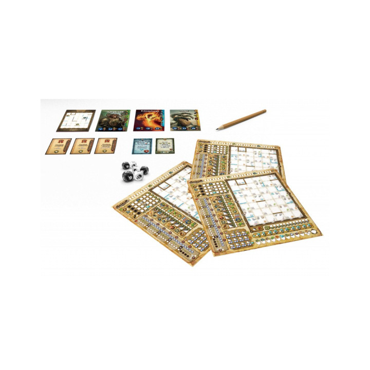 Paper Dungeons - BOARD GAMES