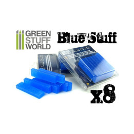 TERRAIN - DÉCORS - Blue Stuff Mold 8 bars
