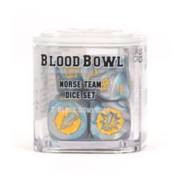 FIGURINES - Set de Dés d'Équipe de Blood Bowl de Nordiques