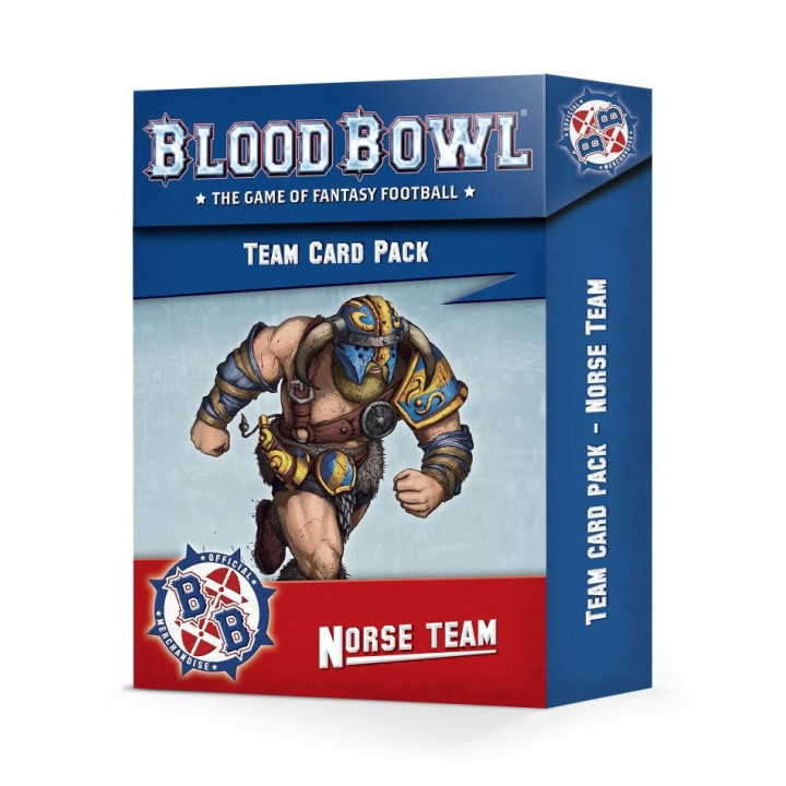 FIGURINES - Blood Bowl Norse Team Card Pack